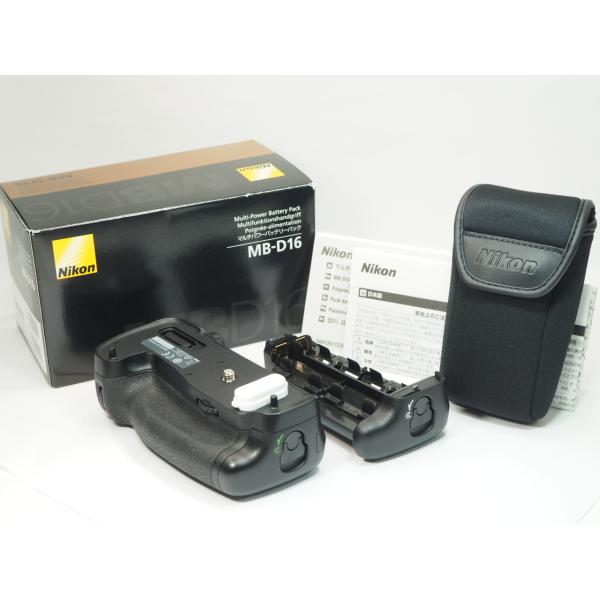 【 作動良好 】Nikon MB-D16 D750 マルチパワーバッテリーバック ニコン【管NI10...