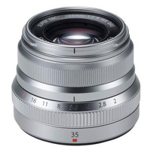 【納期約4ヶ月】フジフイルム XF35mmF2 R WR シルバー【メーカー取寄せ品】【選べる5年間延長保証対象(別料金)】｜camera-saito