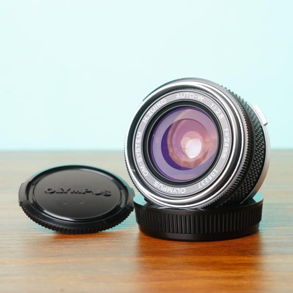 オリンパス OM-SYSTEM H.ZUIKO AUTO-W 24mm F2.8 オールドレンズ 3...