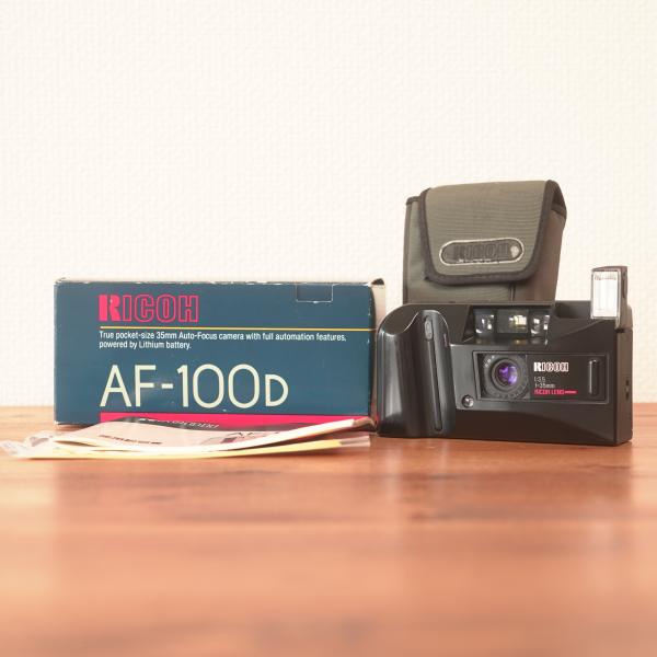 完動品◎リコー AF-100D フィルムカメラ 箱 説明書付き #636#