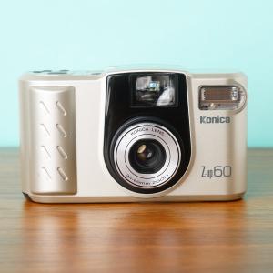 Konica Zup 60 シルバー フィルムカメラ Konica Z-up 60 35mm Compact Camera (New in Box) – Available