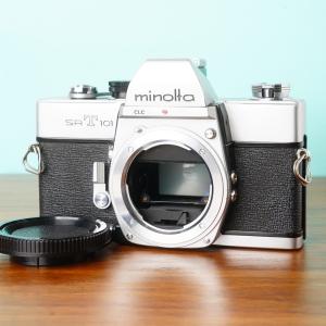 [美品]完動品◎ミノルタ SRT101 ボディ フィルムカメラ #183