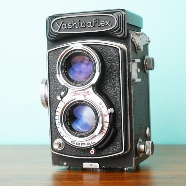 完動品◎YASHICAFLEX C型 二眼レフ フィルムカメラ #55
