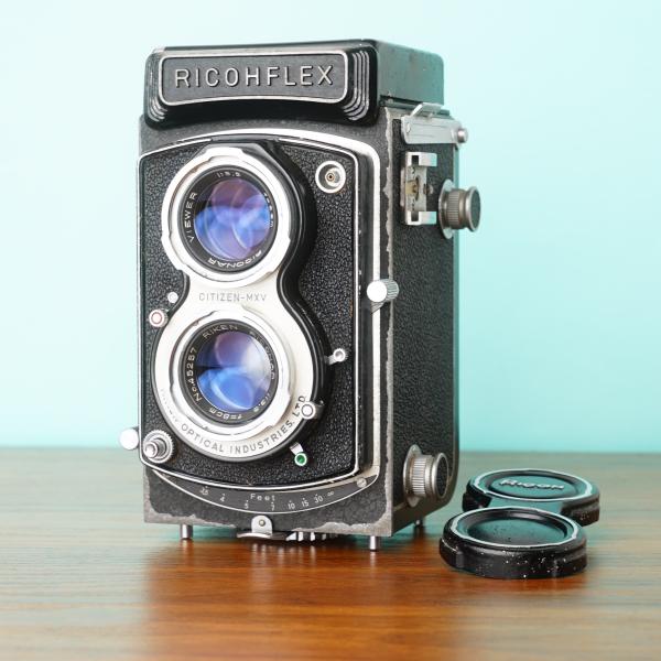 完動品◎RICOHFLEX NEW DIA 二眼レフ フィルムカメラ #22