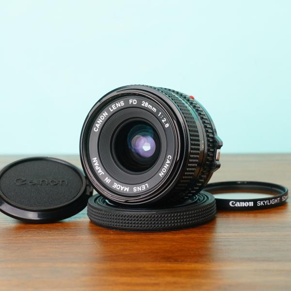 CANON New FD 28mm f2.8 オールドレンズ #368