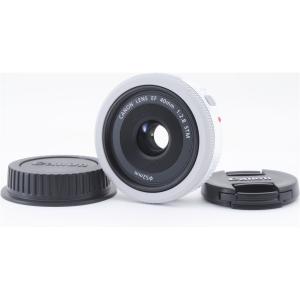 単焦点レンズ Canon キヤノン EF 40mm F2.8 STM ホワイト 一眼レフカメラ 交換レンズ｜cameracantik