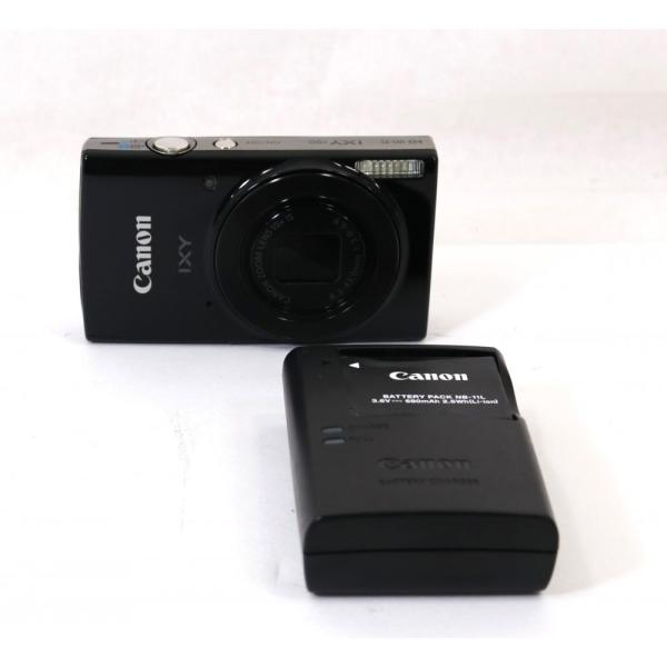 Canon デジタルカメラ IXY 190 ブラック 光学10倍ズーム IXY190BK