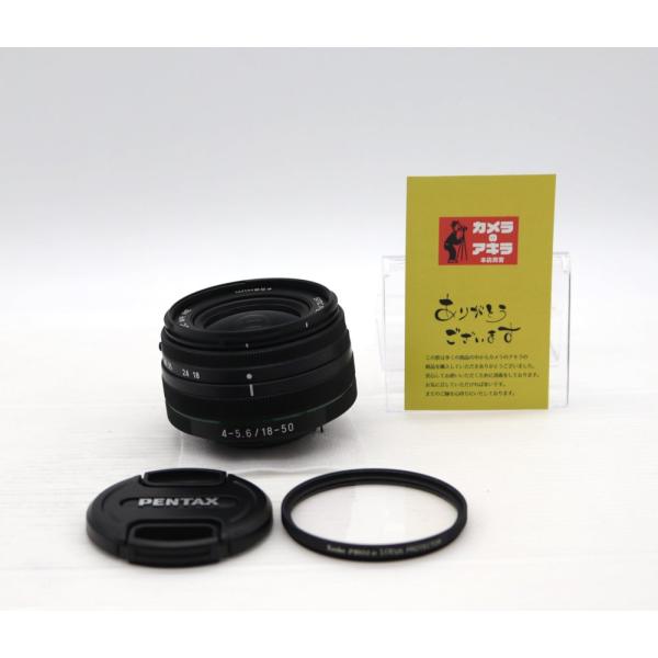 ペンタックス HD DA 18-50mm F4-5.6 DC WR レンズ - ブラック