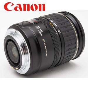 キヤノン Canon EF 28-135mm F3.5-5.6 IS USM フルサイズ対応 高倍率ズームレンズ 中古｜camerart-shop