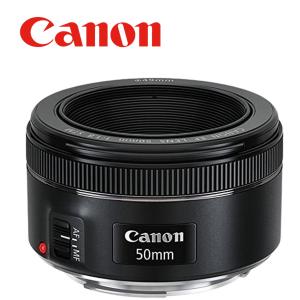 キヤノン Canon EF 50mm F1.8 STM 単焦点レンズ フルサイズ対応 一眼レフ カメラ 中古｜camerart-shop