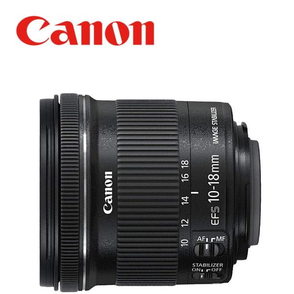 キヤノン Canon EF-S 10-18mm F4.5-5.6 IS STM 広角レンズ 一眼レフ...