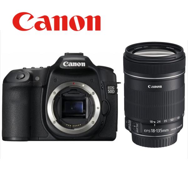 キヤノン Canon EOS 50D EF-S 18-135mm 高倍率 レンズセット 手振れ補正 ...