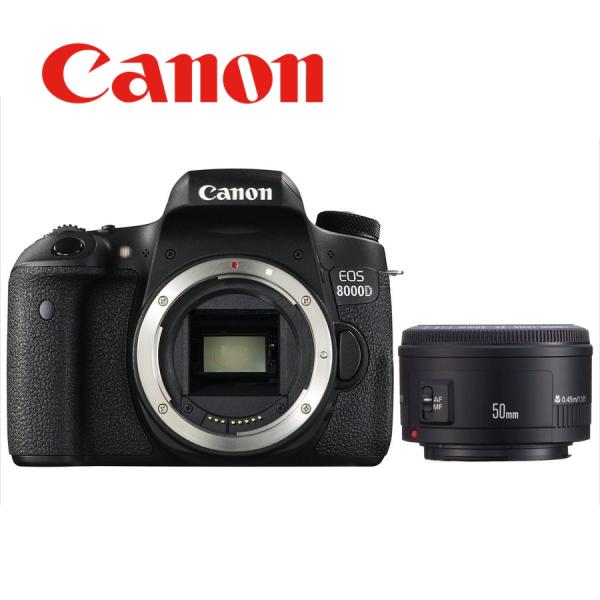 キヤノン Canon EOS 8000D EF 50mm 1.8 II 単焦点 レンズセット デジタ...