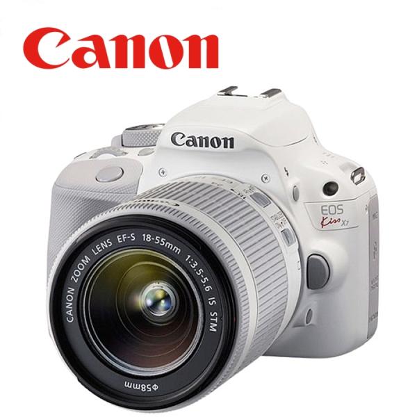 キヤノン Canon EOS kiss X7 レンズセット ホワイト デジタル 一眼レフ カメラ 中...