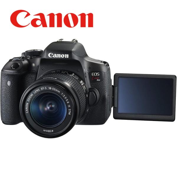 キヤノン Canon EOS Kiss X8i EF-S 18-55mm STM 標準 レンズセット...
