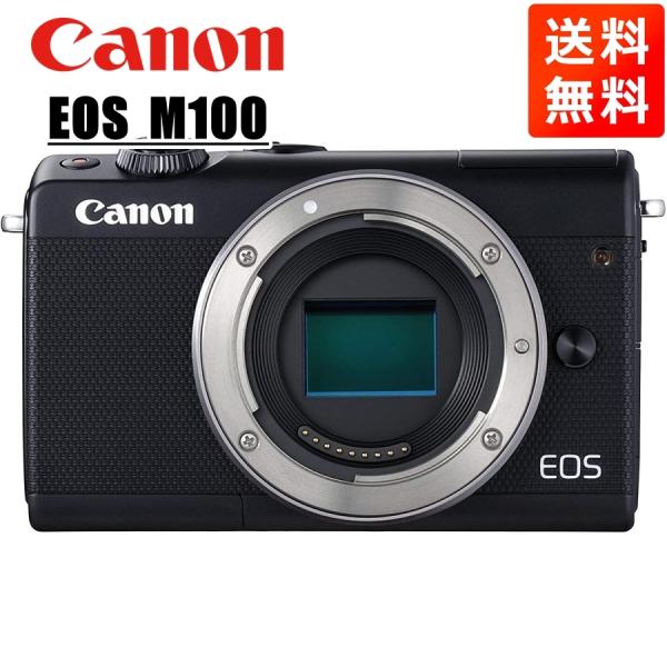 キヤノン Canon EOS M100 ボディ ブラック ミラーレス一眼 カメラ 中古