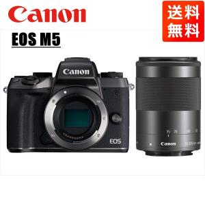 EOS M キヤノン Canon M5 ブラックボディ EF-M 18-55mm ブラック