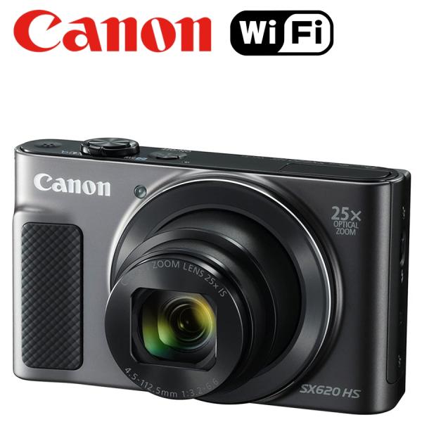 キヤノン Canon PowerShot SX620 HS パワーショット ブラック コンパクトデジ...