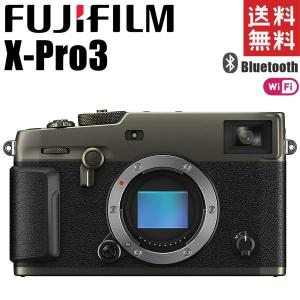 富士フイルム FUJIFILM X-Pro3 DRブラック Wi-Fi Bluetooth搭載 チタンボディ ミラーレス一眼レフ カメラ レンズ 中古｜camerart-shop