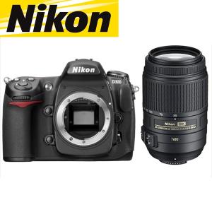 ニコン Nikon D300 AF-S 55-300mm VR 望遠 レンズセット 手振れ補正 デジ...