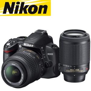 ニコン Nikon D3000 ダブルレンズキット デジタル 一眼レフ カメラ 中古