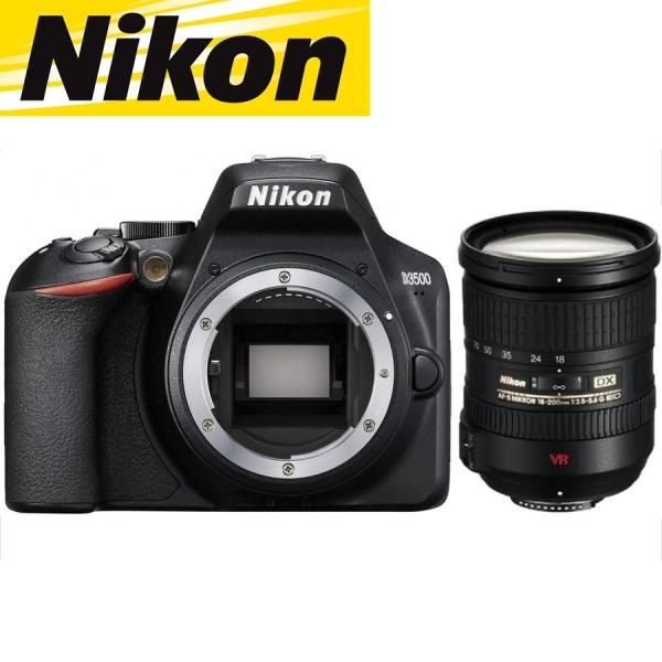 ニコン Nikon D3500 AF-S 18-200mm VR 高倍率 レンズセット 手振れ補正 ...