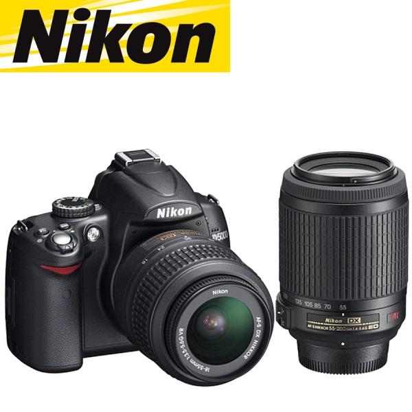 ニコン Nikon D5000 ダブルレンズキット デジタル 一眼レフ カメラ 中古