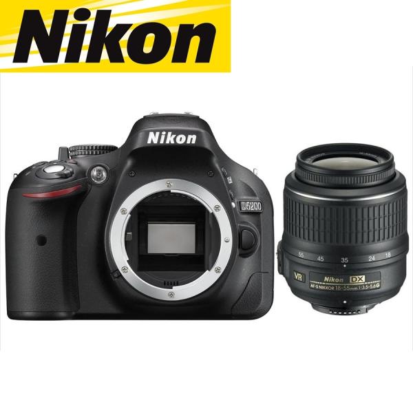 ニコン Nikon D5200 AF-S 18-55mm VR 標準 レンズセット 手振れ補正 デジ...