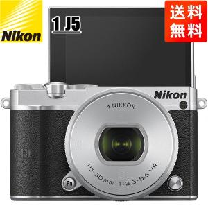 ニコン Nikon 1 J5 10-30mm 標準パワーズームレンズキット シルバー ミラーレス一眼...