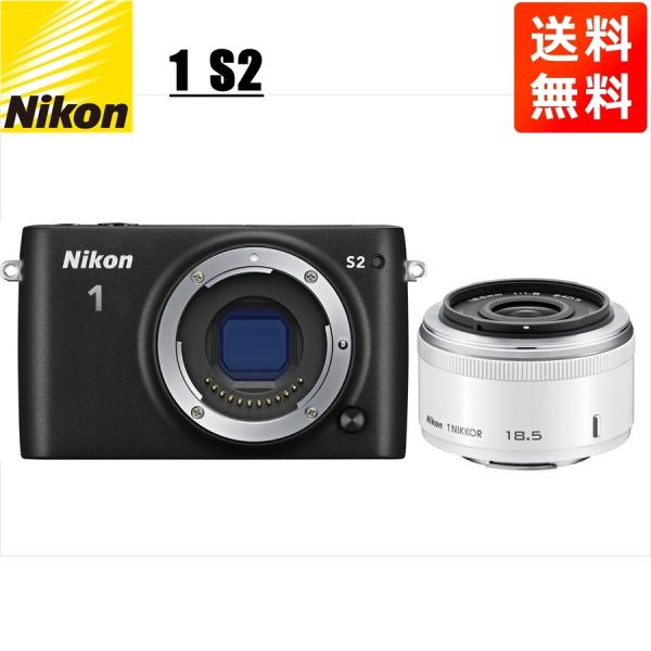 ニコン Nikon S2 ブラックボディ 18.5mm 1.8 ホワイト 単焦点 レンズセット ミラ...