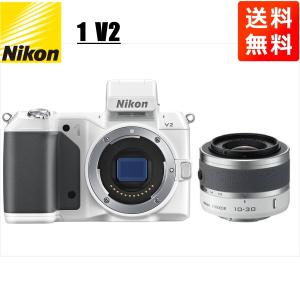 Nikon 1 J ニコン J5 シルバーボディ 30-110mm ホワイト 望遠 レンズ