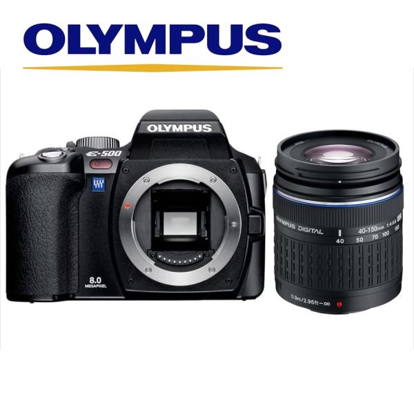 オリンパス OLYMPUS E-500 40-150mm 望遠 レンズセット デジタル一眼レフ カメ...
