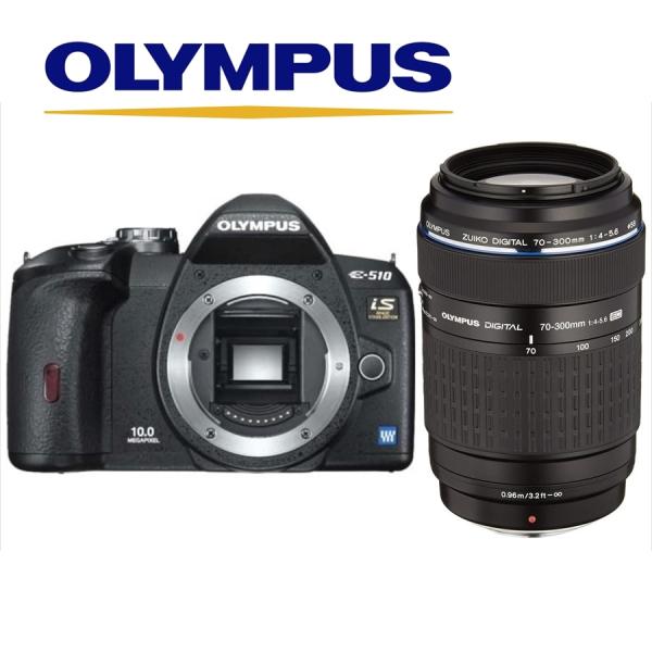 オリンパス OLYMPUS E-510 70-300mm 望遠 レンズセット デジタル一眼レフ カメ...