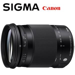 シグマ SIGMA 18-300mm F3.5-6.3 DC MACRO OS HS Contemporary Canon キヤノン用 EF-Sマウント 一眼レフ カメラ 中古｜camerart-shop