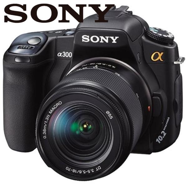 ソニー α300 DT 18-70mm レンズセット デジタル一眼レフ カメラ 中古 SONY