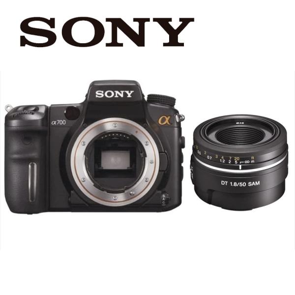 ソニー SONY α700 DT 50mm 1.8 単焦点 レンズセット デジタル一眼レフ カメラ ...