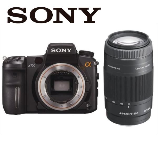 ソニー SONY α700 75-300mm 望遠 レンズセット デジタル一眼レフ カメラ 中古