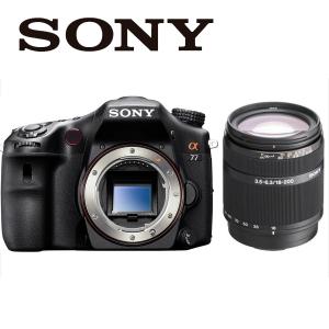 ソニー SONY α77 DT 18-200mm 高倍率 レンズセット デジタル一眼レフ カメラ 中古