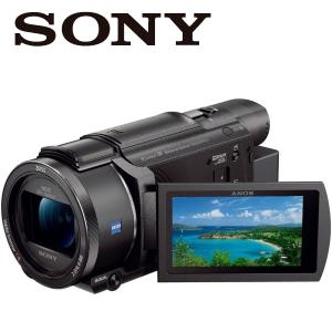 ソニー SONY FDR-AX60 B ブラック 高画質 4K対応 64GB 光学20倍 ビデオカメラ Handycam 中古｜camerart-shop