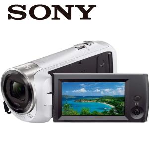 ソニー SONY HDR-CX470 W ホワイト ビデオカメラ 32GB 光学30倍 Handyc...