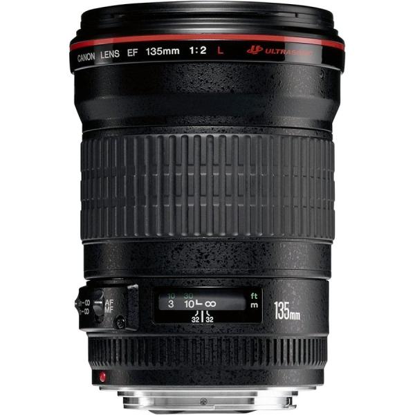 キヤノン Canon EF 135mm F2L USM フルサイズ対応 望遠単焦点レンズ 中古