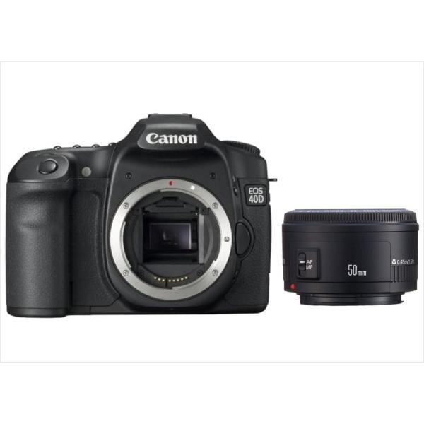 キヤノン Canon EOS 40D EF 50mm 1.8 II 単焦点 レンズセット デジタル一...