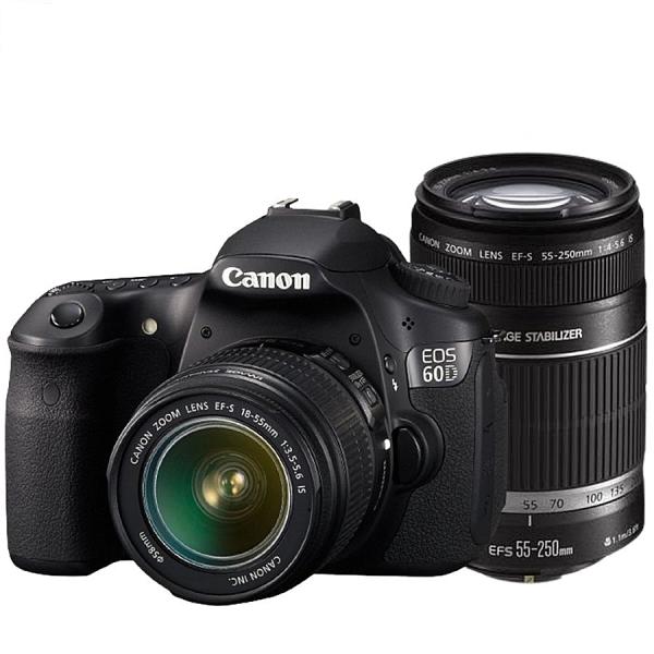 キヤノン Canon EOS 60D ダブルレンズキット カメラ レンズ 一眼レフ 中古