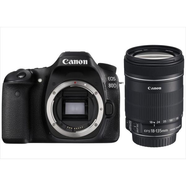 キヤノン Canon EOS 80D EF-S 18-135mm 高倍率 レンズセット 手振れ補正 ...
