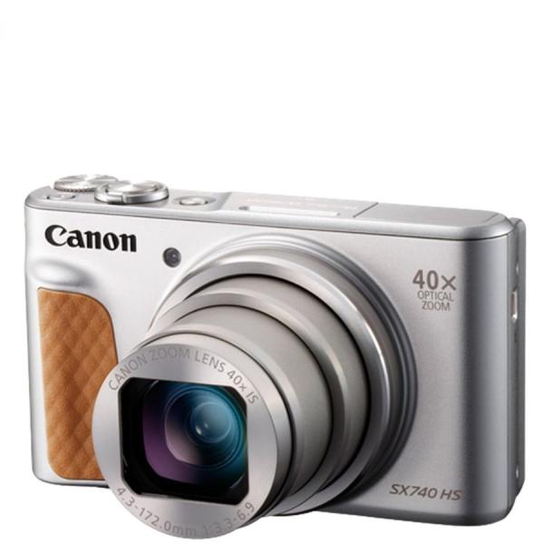 キヤノン Canon PowerShot SX740 HS パワーショット シルバー コンパクトデジ...
