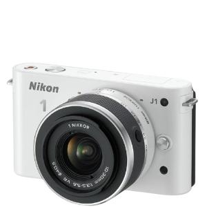 ニコン Nikon 1 J1 レンズキット ホワイト ミラーレス カメラ レンズ 中古｜CAMERArt 2nd-Shop