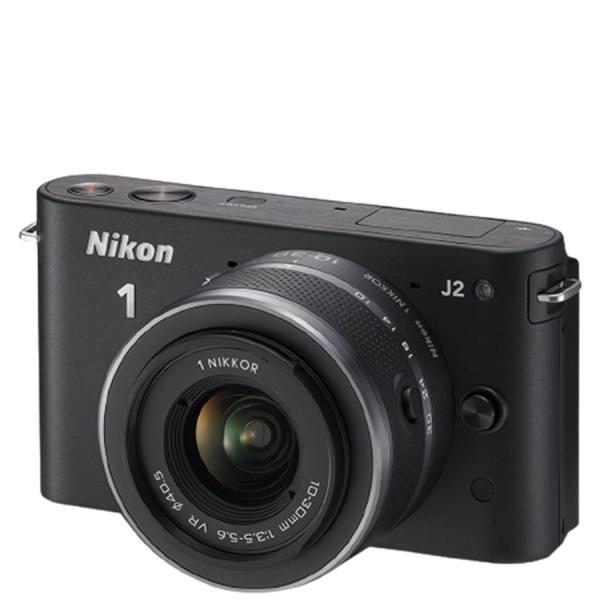 ニコン Nikon 1 J2 レンズキット ブラック ミラーレス カメラ レンズ 中古