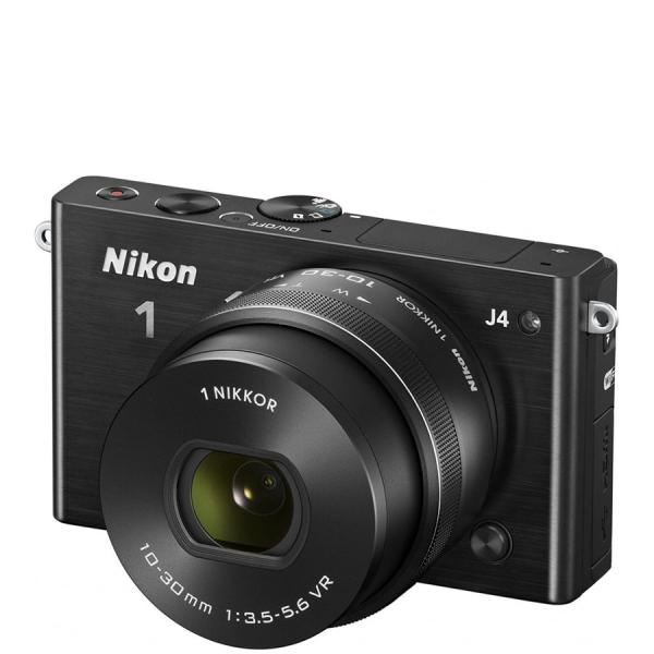 ニコン Nikon 1 J4 レンズキット ブラック ミラーレス カメラ レンズ 中古