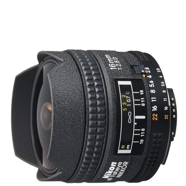 ニコン Nikon AI AF Fisheye Nikkor 16mm f2.8D FXフォーマット...