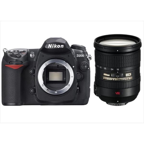 ニコン Nikon D200 AF-S 18-200mm VR 高倍率 レンズセット 手振れ補正 デ...